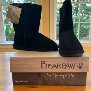 BearPaw Black Sole Footwear